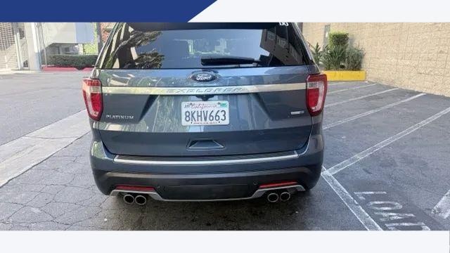 2019 Ford Explorer Platinum