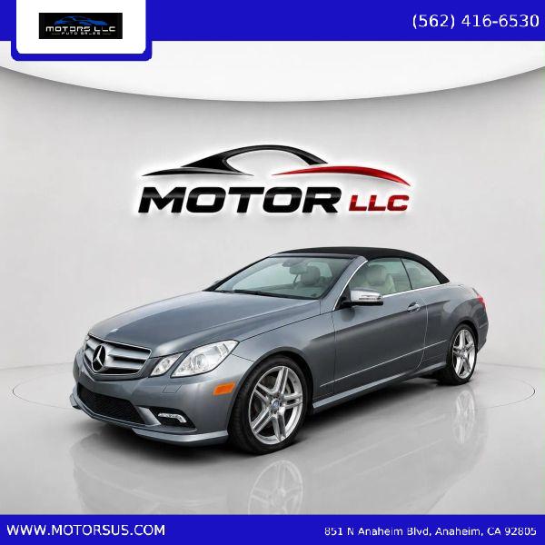 2011 Mercedes-Benz E-CLASS E 550 E 550 for sale in Anaheim, CA