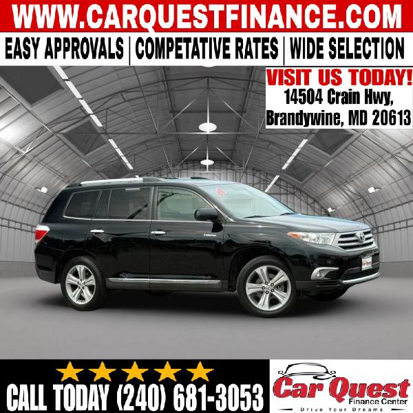 2013 Toyota Highlander Limited V6 for sale in Brandywine, MD