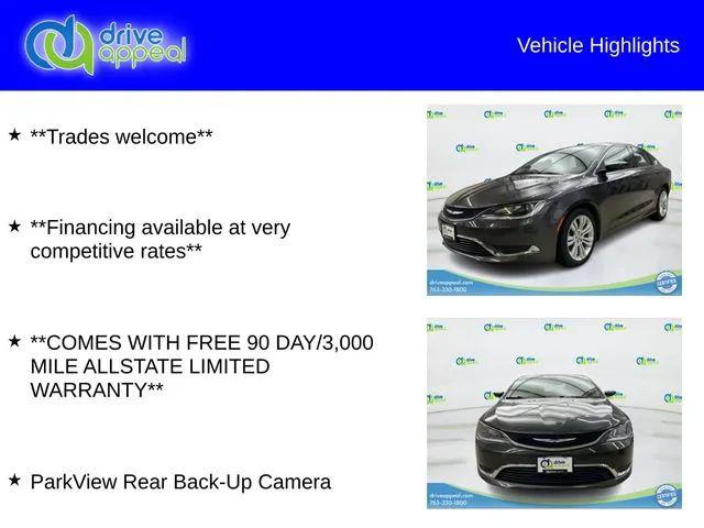 2016 Chrysler 200 Limited