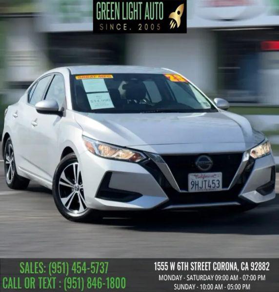 2023 Nissan Sentra SV Xtronic CVT for sale in Corona, CA