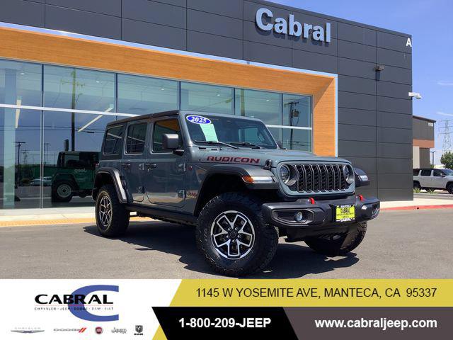 2025 Jeep Wrangler 4-Door Rubicon 4x4 for sale in Manteca, CA