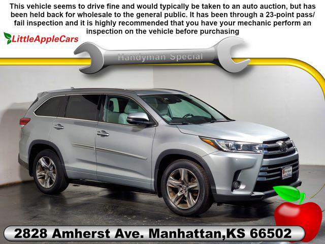 2018 Toyota Highlander Limited Platinum for sale in Manhattan, KS