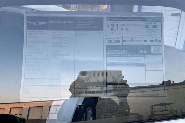 New 2027 Genesis GV80 2.5T For Sale in Olive Branch, MS