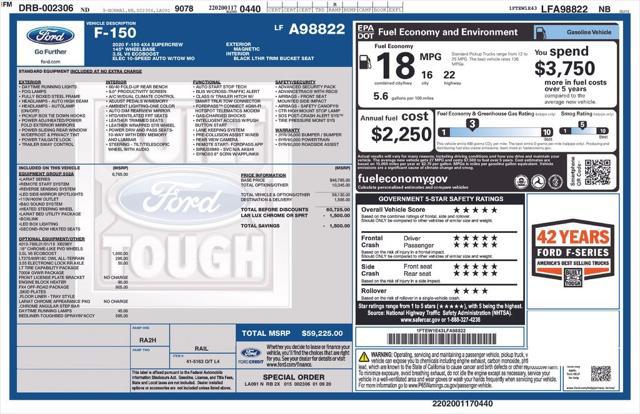 2020 Ford F-150 LARIAT