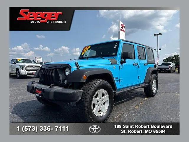 2017 Jeep Wrangler Unlimited Sport for sale in Saint Robert, MO