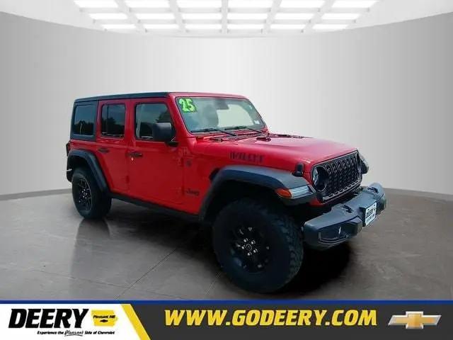 2025 Jeep Wrangler 4-Door Willys 4x4 for sale in Pleasant Hill, IA