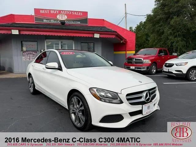 2016 Mercedes-Benz C-CLASS C 300 4MATIC for sale in Syracuse, NY
