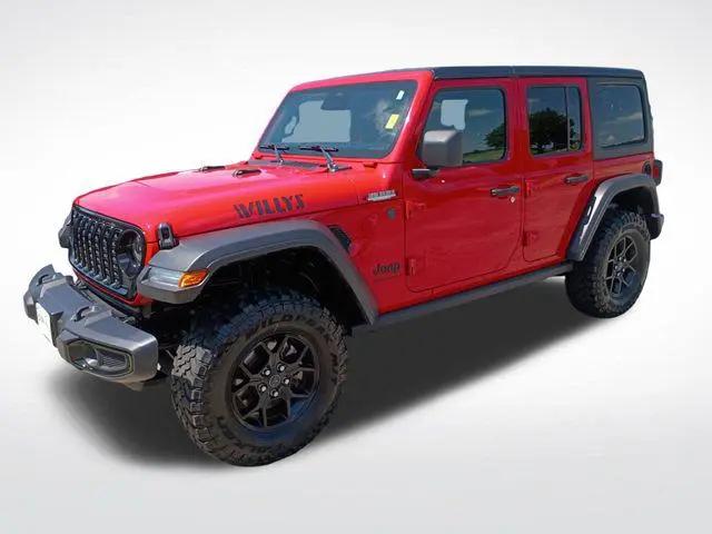 2025 Jeep Wrangler 4-Door Willys 4x4 for sale in Marshfield, MO