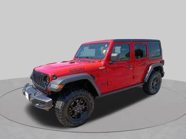 2025 Jeep Wrangler 4-Door Willys 4x4 for sale in Marshfield, MO