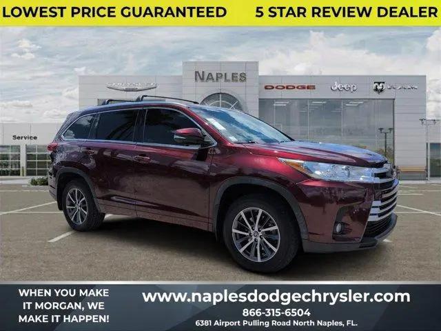 2017 Toyota Highlander XLE for sale in Naples, FL