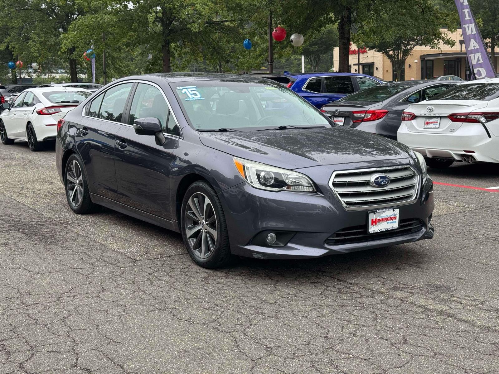 Carbide Gray Metallic 2015 Subaru Legacy Sedan All-Wheel Drive Automatic