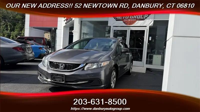 2015 Honda Civic LX for sale in DANBURY, CT