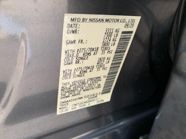 2021 Nissan Titan Crew Cab PRO-4X 4x4