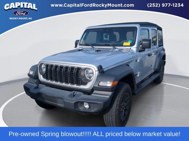 2024 Jeep Wrangler 4-Door Sport S 4x4 for sale in Rocky Mount, NC