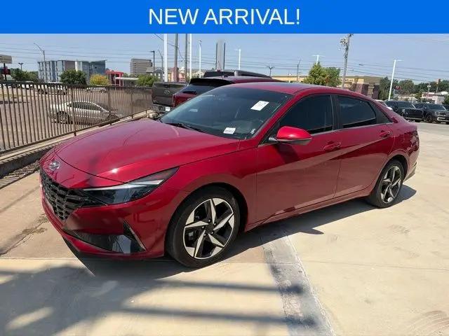 2021 Hyundai Elantra Hybrid Limited for sale in Tulsa, OK