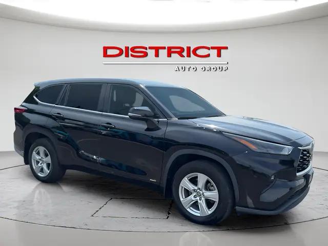 2022 Toyota Highlander Hybrid LE for sale in Temple Hills, MD