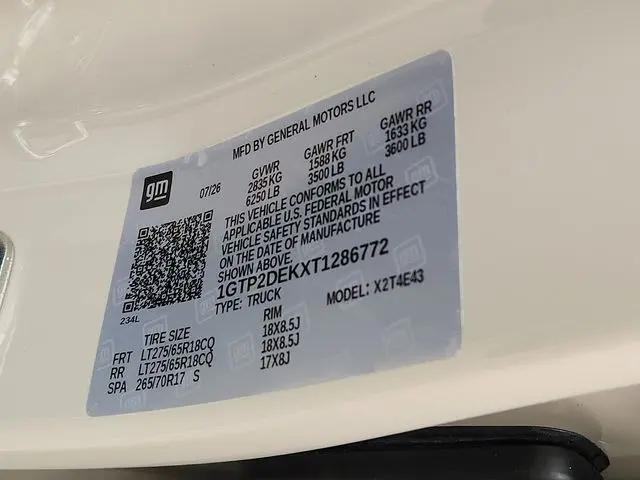 2026 GMC Canyon AT4, 4WD