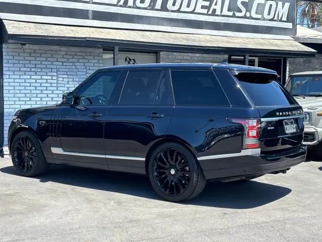2016 Land Rover Range Rover 5.0L V8 Supercharged