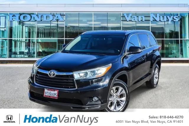 2015 Toyota Highlander XLE V6 for sale in Van Nuys, CA