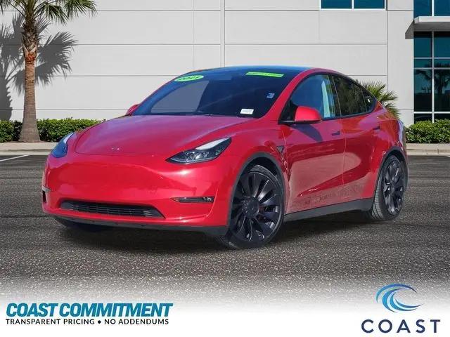 2021 Tesla Model Y Performance Dual Motor All-Wheel Drive for sale in Port Richey, FL