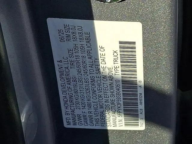 2025 Honda Ridgeline RTL