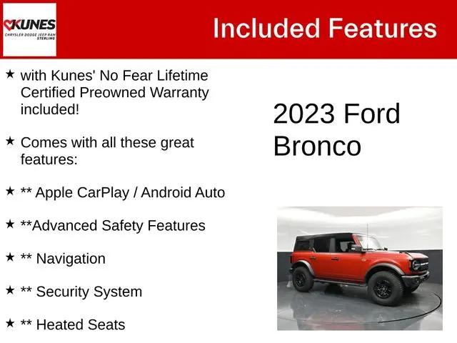 2023 Ford Bronco Wildtrak