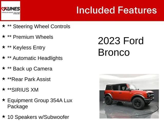2023 Ford Bronco Wildtrak