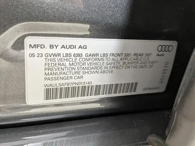 2023 Audi S8 TFSI quattro Tiptronic