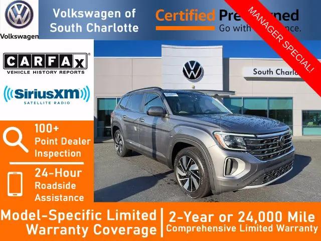 2024 Volkswagen Atlas 2.0T SE w/Technology for sale in Charlotte, NC