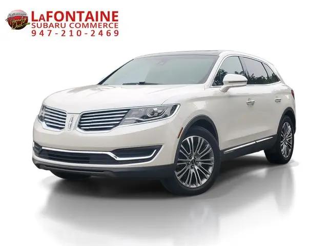 2016 Lincoln MKX Reserve for sale in Commerce Township, MI