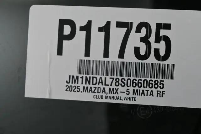 2025 Mazda MX-5 Club