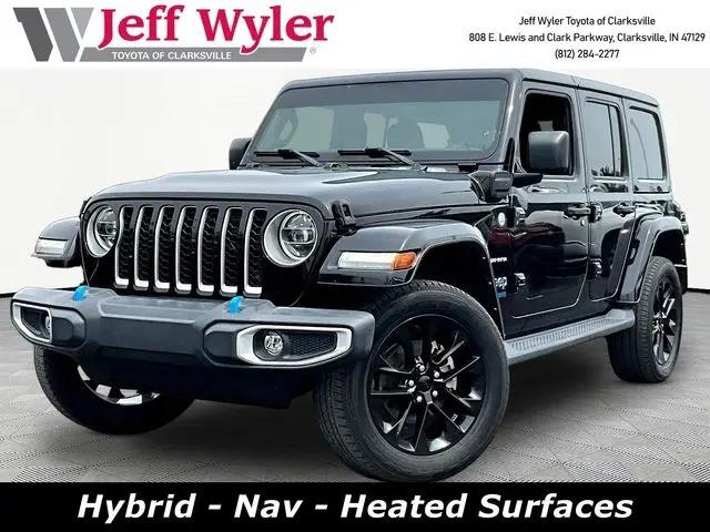 2022 Jeep Wrangler 4xe Unlimited Sahara 4x4 for sale in Clarksville, IN