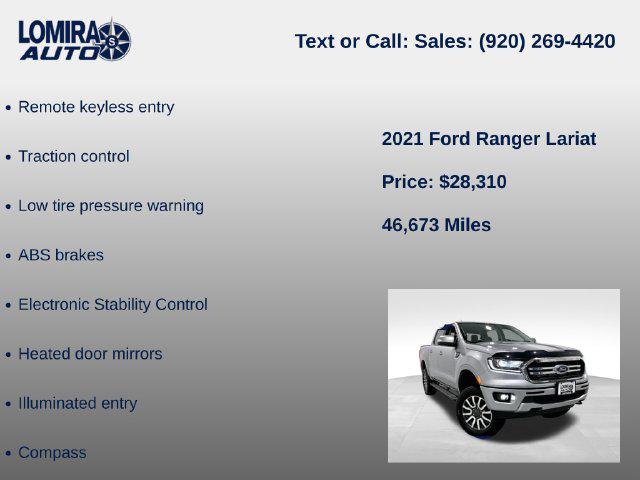 2021 Ford Ranger LARIAT