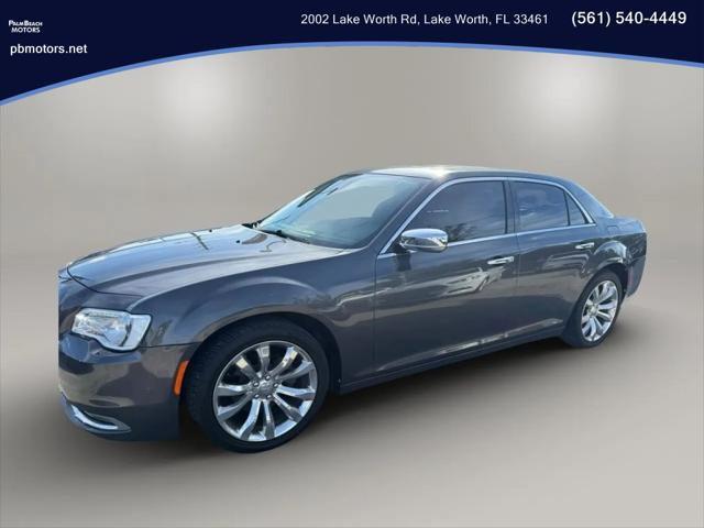 Gray 2016 Chrysler 300 Sedan Rear-Wheel Drive 8-Speed Automatic