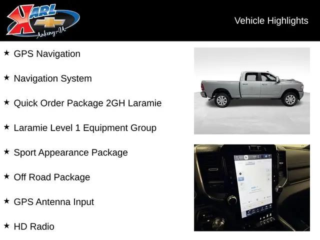 2024 Ram 2500 Laramie Crew Cab 4x4 64 Box