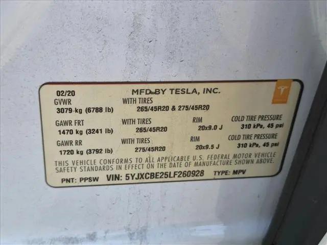 2020 Tesla Model X Long Range Dual Motor All-Wheel Drive