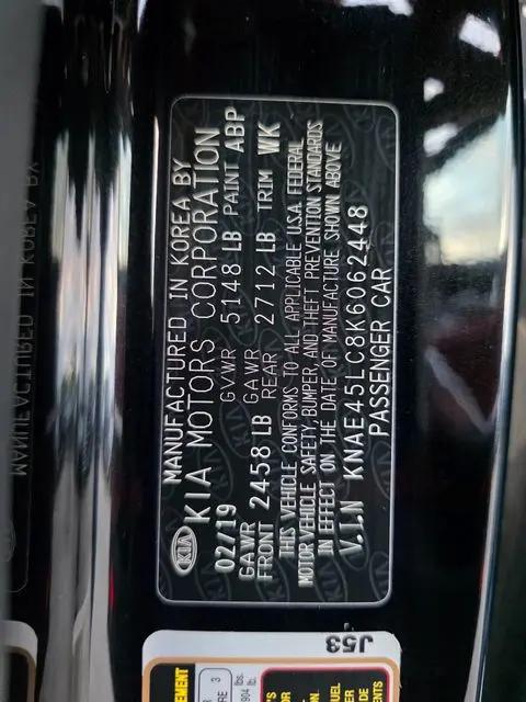 2019 Kia Stinger GT1