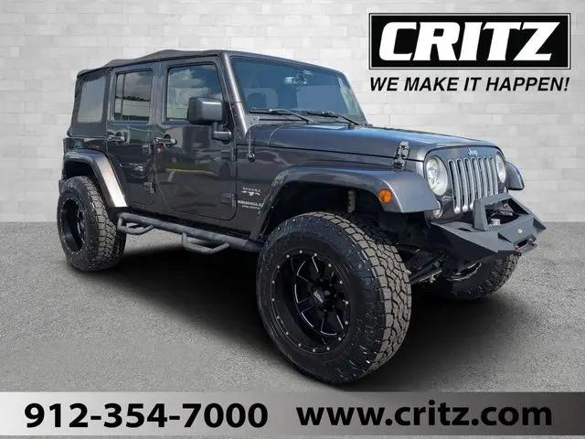 2017 Jeep Wrangler Unlimited Sahara 4x4 for sale in Savannah, GA