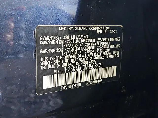 2021 Subaru Forester Sport
