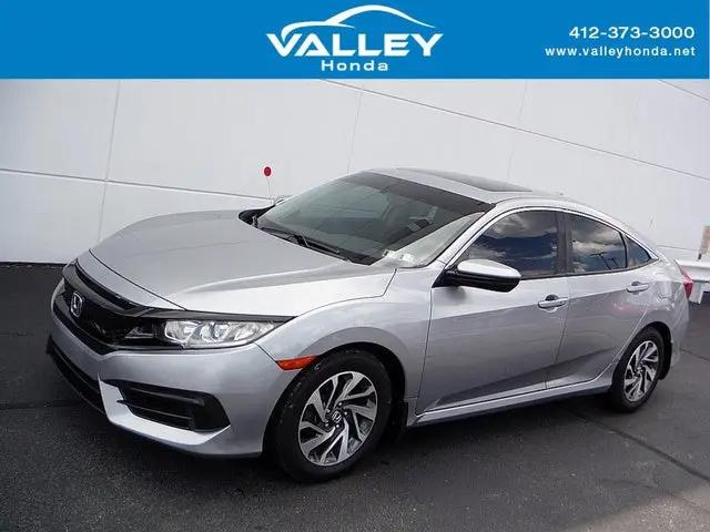 2017 Honda Civic EX for sale in Monroeville, PA