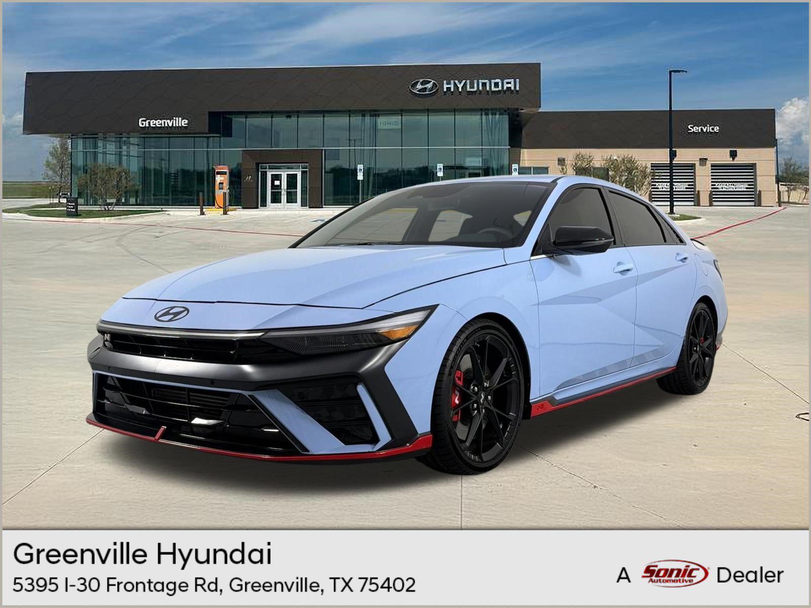 Performance Blue 2026 Hyundai Elantra N Sedan Front-Wheel Drive Automatic