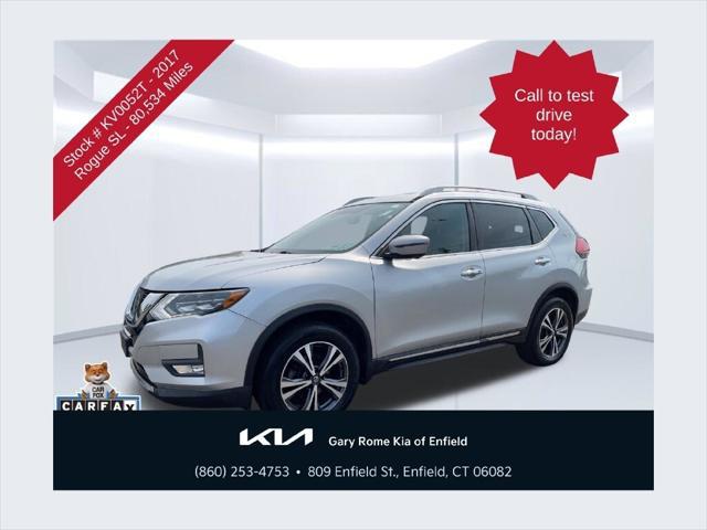 2017 Nissan Rogue SL for sale in Enfield, CT