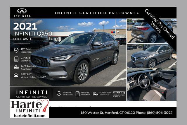 2023 INFINITI QX50 LUXE AWD for sale in Hartford, CT