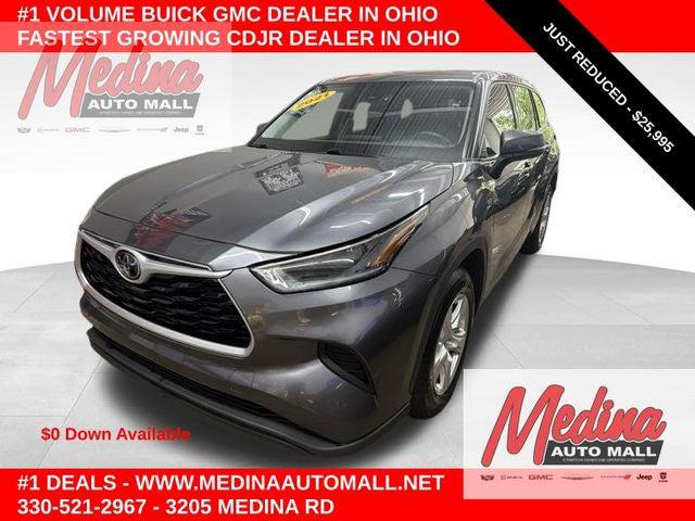 2021 Toyota Highlander L for sale in Medina, OH