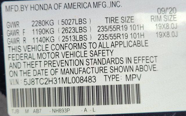 2021 Acura RDX Standard