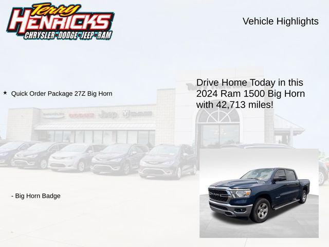 2024 Ram 1500 Big Horn Crew Cab 4x4 57 Box