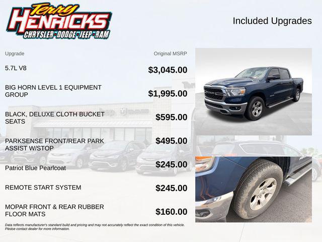 2024 Ram 1500 Big Horn Crew Cab 4x4 57 Box