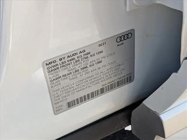 2021 Audi Q5 Premium Plus 45 TFSI quattro S tronic