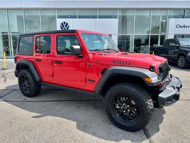 2025 Jeep Wrangler 4-Door Willys 4x4 for sale in Clarksville, IN